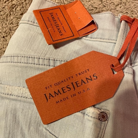 James Jeans Fonda Light Blue Wide Leg Vintage 90s Jeans Size 25 - Picture 2 of 7